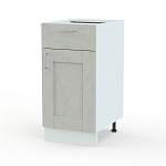 Шкаф нижний с 1-ой дверцей и ящиком Лофт BMS - Фото 5