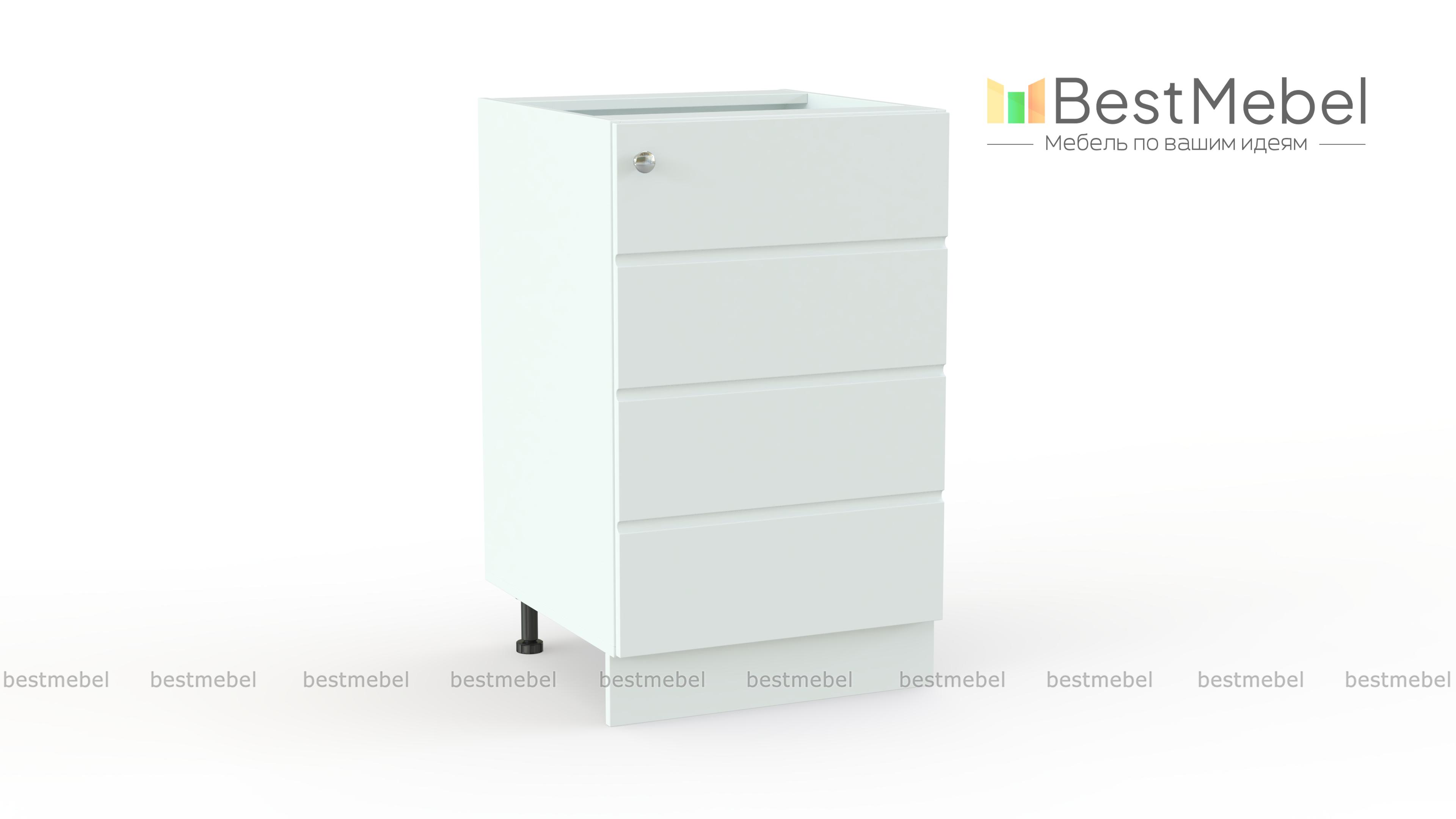 Тумба напольная Квадро 1ДВ BMS - Фото